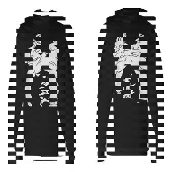 I Love Kudo 大道塾 空手 工藤 黒帯 日本の工藤 長袖Tシャツ - Kawaiitshirt