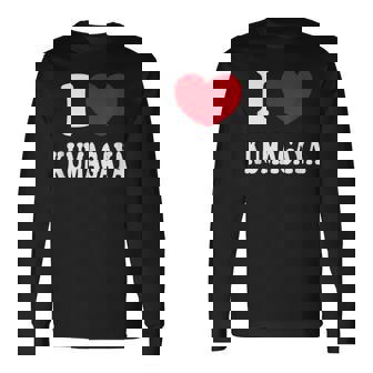 I Love Kumagaya 熊谷大好き 長袖Tシャツ - Kawaiitshirt