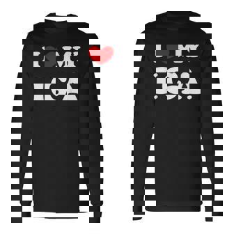 I Love My Iga 伊賀大好き 長袖Tシャツ - Kawaiitshirt