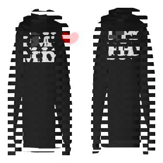 I Love My Miho みほが大好き 長袖Tシャツ - Kawaiitshirt