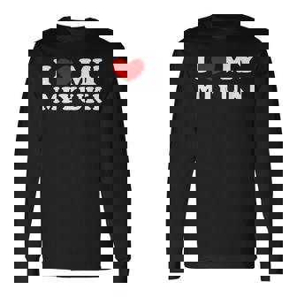 I Love My Miyuki 私はみゆきを愛しています 長袖Tシャツ - Kawaiitshirt