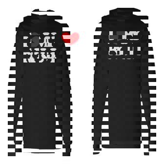 I Love My Ryuji 龍二が好き 長袖Tシャツ - Kawaiitshirt