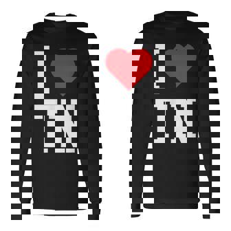 I Love Tennessee Tn Throwback Classic 長袖Tシャツ - Kawaiitshirt