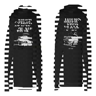 Lowrider's Porida Kustom リードそり ホットロッド マッスルカー 長袖Tシャツ - Kawaiitshirt