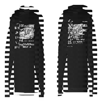 Luau Tiki Bar ビバリーヒルズ ロサンゼルス レトロ ヴィンテージ 長袖Tシャツ - Kawaiitshirt