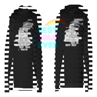 Lulu Best Lulu Ever Lulu La Niña Más Mona Del Arco Iris Camiseta de manga larga - Regaloses