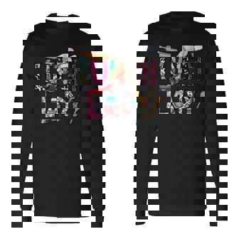 Lunch Lady Cafeteria Worker Lunch Squad School Nutrition Long Sleeve T-Shirt - Monsterry