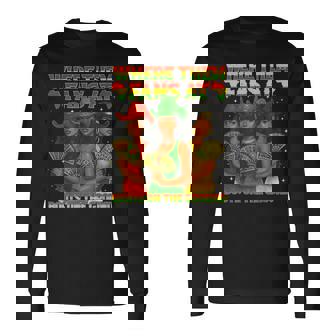 Where Them Fan At Boots On The Ground Black Western Cowgirl Long Sleeve T-Shirt - Monsterry