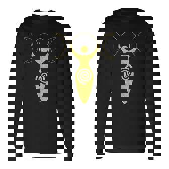 Madre Terra Gaya Trinity Goddesspiral 3 Fan Fun Maglietta a maniche lunghe - Novitaregali