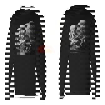 Magritteによるthe Lovers Painting 長袖Tシャツ - Kawaiitshirt