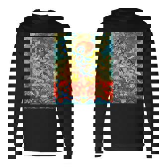 Magzor Gyalmo チベット仏教 タンカ 曼荼羅 仏教 長袖Tシャツ - Kawaiitshirt