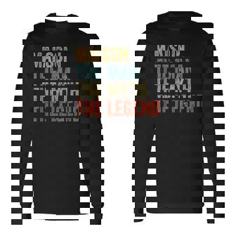 Maison The Man The Myth The Legend 長袖Tシャツ - Kawaiitshirt