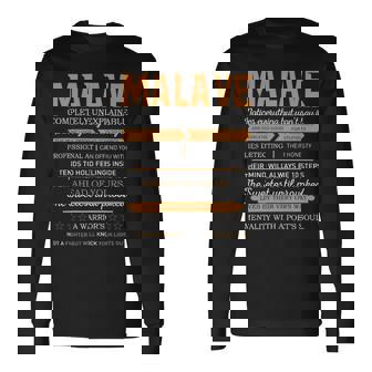 Malave Completely Unexplainable Notices Everything But Won’T Say It Name Long Sleeve T-Shirt - Seseable