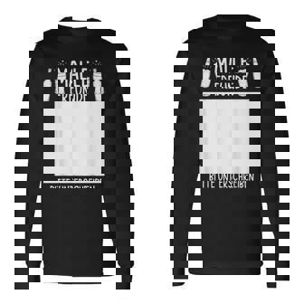 Malle Freunde Bitte Unterschreiben Mallorca Party Holiday Langarmshirts - Seseable