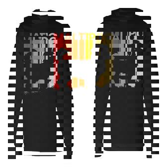 Maltipoo マルプー 長袖Tシャツ - Kawaiitshirt