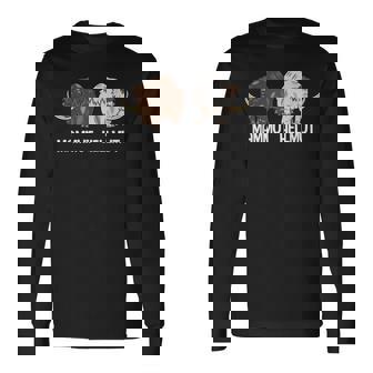 Mammut ヘルムート 石器時代 象 恐竜種 恐竜 長袖Tシャツ - Kawaiitshirt