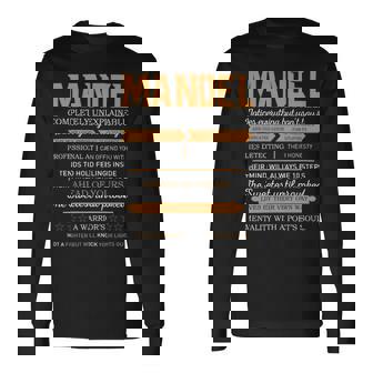Mandel Completely Unexplainable Notices Everything But Won’T Say It Name Long Sleeve T-Shirt - Seseable