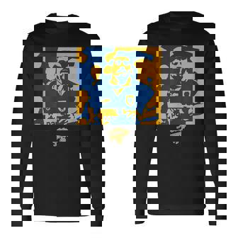 Maradona Boca 1995 ペイント 長袖Tシャツ - Kawaiitshirt