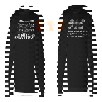 Be Matchless ファニー・ダックスフンド 長袖Tシャツ - Kawaiitshirt