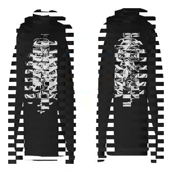 Mecánico De Coches Motor Love Engineer Auto Mechanics Camiseta de manga larga - Regaloses