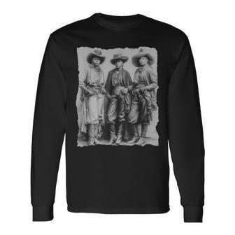 Melanin Cowgirls Black History African Melanin Cowgirl Swag Long Sleeve T-Shirt - Thegiftio UK