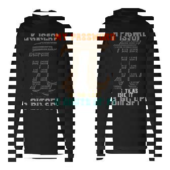 Mi Contraseña Pi Día 314 Pi Número Matemáticas Profesor Matemáticas Camiseta de manga larga - Regaloses