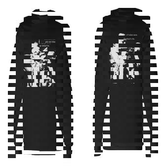 Miles Jazz Wisdom トランペットミュージシャン 1色 長袖Tシャツ - Kawaiitshirt