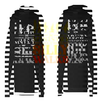 Ministry Ofilly Walks おもしろコメディ 長袖Tシャツ - Kawaiitshirt