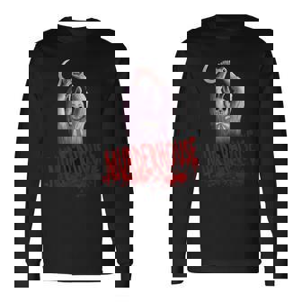 Murder House イースターバニー サバイバル ホラー ゲーム マニアック 長袖Tシャツ - Kawaiitshirt