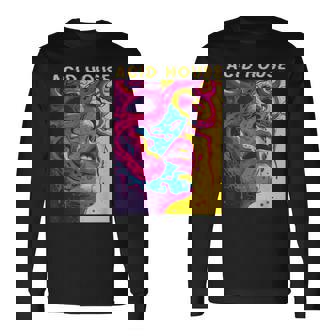 Música Acid House Cultura Rave Rave De Laieja Escuela Rave Techno Camiseta de manga larga - Regaloses