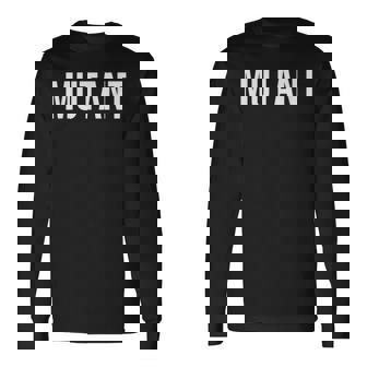 Mutant E Camiseta de manga larga - Regaloses