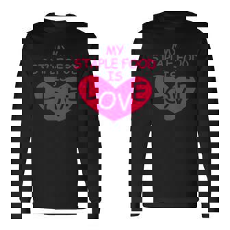 Mytaple Food Is Love 長袖Tシャツ - Kawaiitshirt