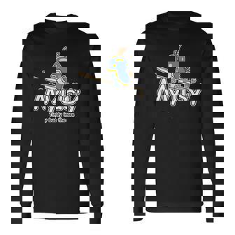 Myusy Wave Waiting 長袖Tシャツ - Kawaiitshirt