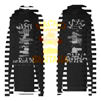 Nacho Averageantana 名前入り 面白いタコス 長袖Tシャツ - Kawaiitshirt