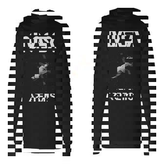 Nasa アルテミスミッション オリオン宇宙船 長袖Tシャツ - Kawaiitshirt