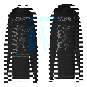 Nasaoyager 1 宇宙船は1977年9月5日に打ち上げられました 長袖Tシャツ - Kawaiitshirt