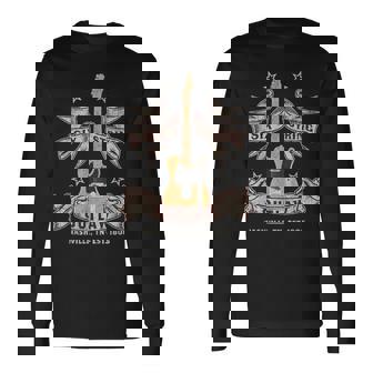 Nashville Guitar Player 6弦アウトロー 長袖Tシャツ - Kawaiitshirt