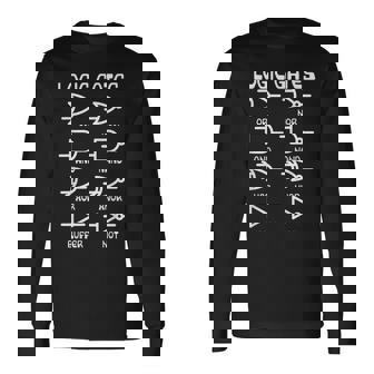 Nerdy Logic Gates コンピューター サイエンス 電気エンジニア 長袖Tシャツ - Kawaiitshirt
