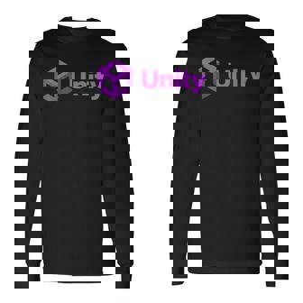 Nerdy Unity コンピュータープログラマー プログラム 数学 教師 オタク 長袖Tシャツ - Kawaiitshirt