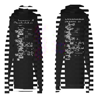 Nerdyintage Dna 遺伝学 化学 生物学 科学の先生 長袖Tシャツ - Kawaiitshirt