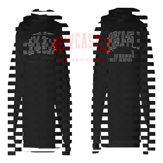 Newcastle Upon Tyne United Kingdom City 長袖Tシャツ - Kawaiitshirt