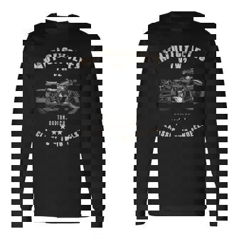 Norton-16H クラシックバイク Ww2 長袖Tシャツ - Kawaiitshirt