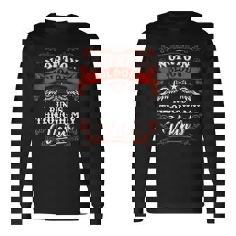 Norton Blood Run Through Myeins Family Christmas 長袖Tシャツ - Kawaiitshirt