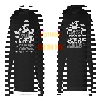 Nothingcares Me I'm In Hr ハロウィン 人事 長袖Tシャツ - Kawaiitshirt