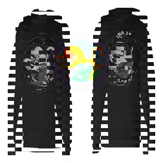 Nrol-39 Usa-247 レーダーイメージングトパーズネットワークスパイ衛星 長袖Tシャツ - Kawaiitshirt