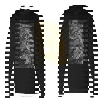 Nude Descending Ataircase No 2 階段を降りる裸体、No。2 長袖Tシャツ - Kawaiitshirt