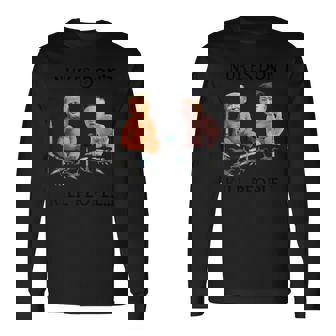 Nukes Don't Kill People…ドナルド・トランプとキム・ジョンウンティー 長袖Tシャツ - Kawaiitshirt