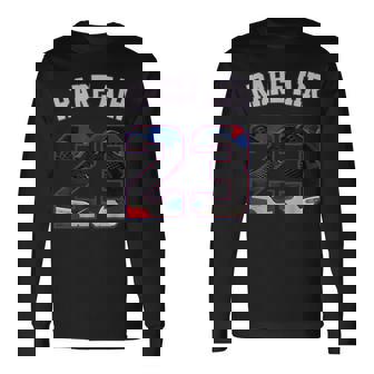 Number 23 4 Rare Air Matching Color Match Graphic Long Sleeve T-Shirt | Mazezy