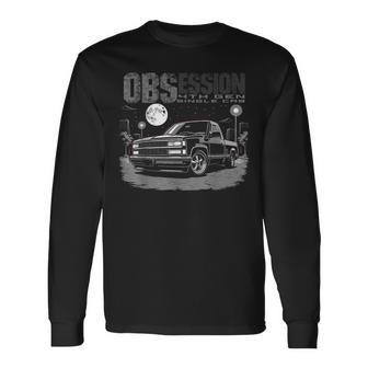 Obs Single Cab Truck Old Body Style Retro 4Th Gen Ck Truck Long Sleeve T-Shirt - Thegiftio UK