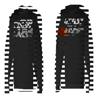 Occupy Mars シャツ 長袖Tシャツ - Kawaiitshirt